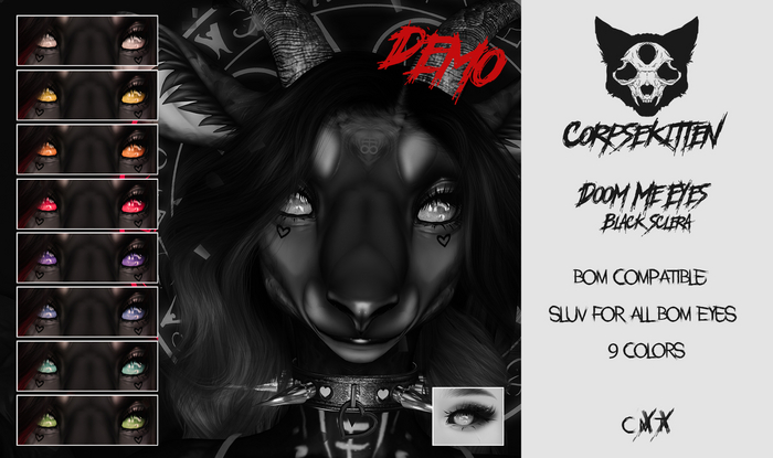 Corpsekitten - Doom me Eyes FUR - DEMO