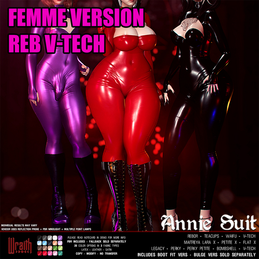 - wraith - Annie Suit - Reborn V-Tech