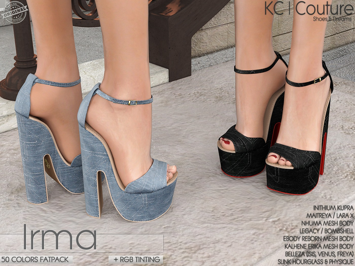 -KC- IRMA PLATEAU / 50 COLORS FATPACK