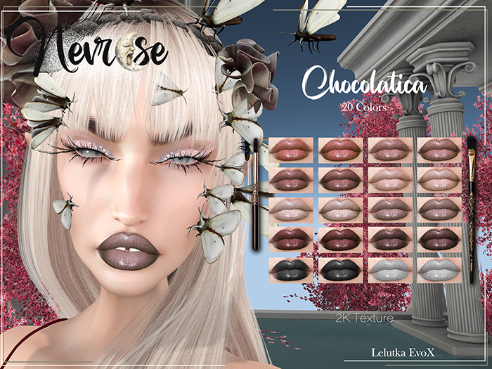 Nevrose - Chocolatica Lipstick  "wear"