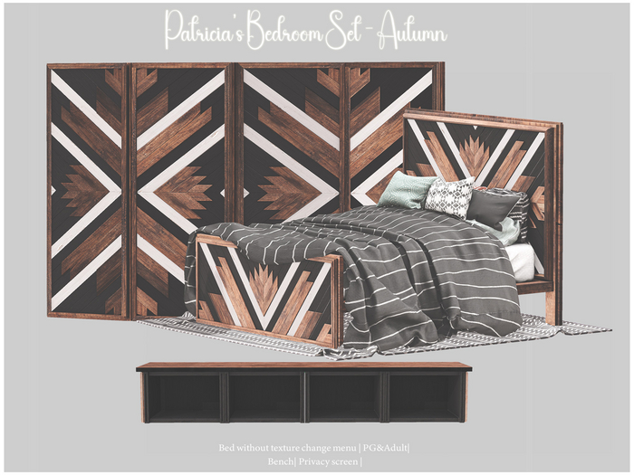 [Merak] - Patricia's Bedroom Set Fall(PG)