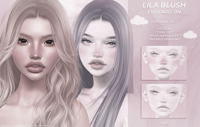 Cremie ~ *Lila Blush DEMO* ~ [EVOX]