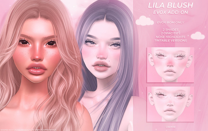Cremie ~ *Lila Blush* ~ [EVOX]
