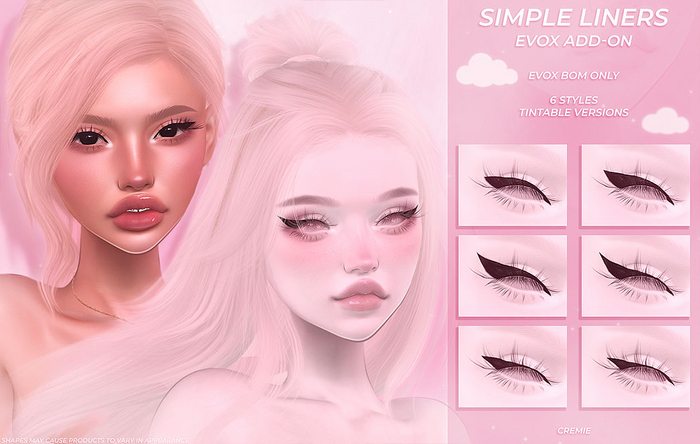 Cremie ~ *Liner Pack - Simple* ~ [EVOX]