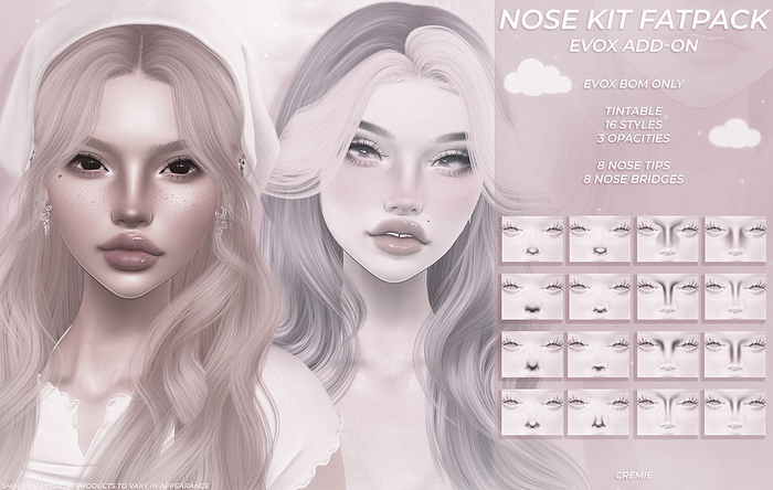 Cremie ~ *Nose Kit DEMO* ~ [EVOX]