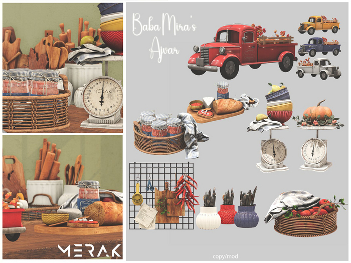 [Merak] - Mira's Fall Kitchen FULL PACK