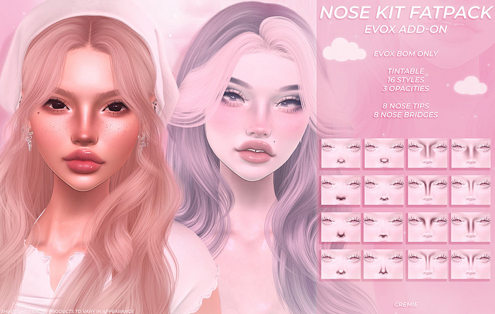 Cremie ~ *Nose Kit Fatpack* ~ [EVOX]