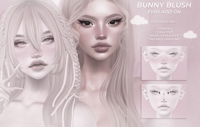 Cremie ~ *Bunny Blush DEMO* ~ [Evox]