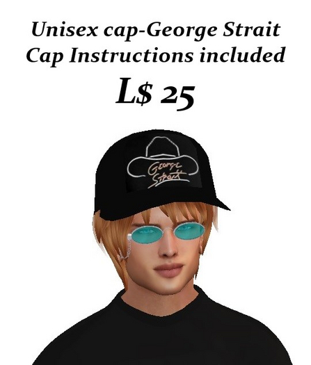 Country & Western Artist Cap-George Strait