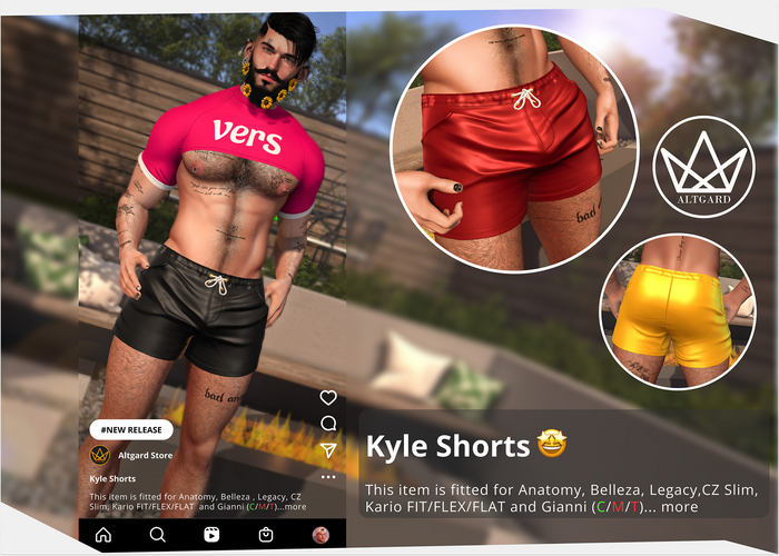 ALTGARD - Kyle Shorts FATPACK