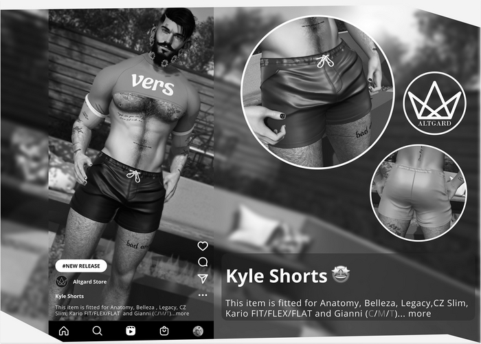 ALTGARD - Kyle Shorts [DEMO]