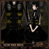 =^.^= Curious Kitties - Silent Rage Dress - Yellow