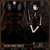 =^.^= Curious Kitties - Silent Rage Dress - Red