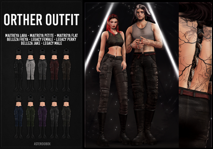 AsteroidBox. Orther Outfit - Fatpack