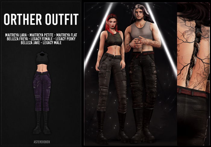 AsteroidBox. Orther Outfit - Purple