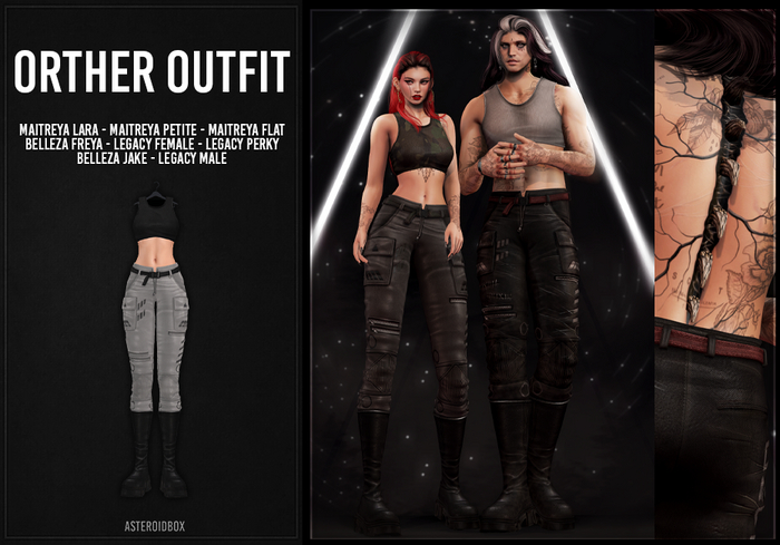 AsteroidBox. Orther Outfit - White