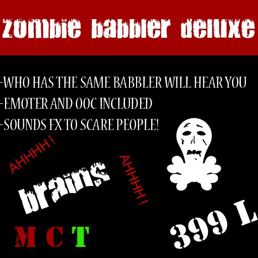 Zombie Babbler Deluxe