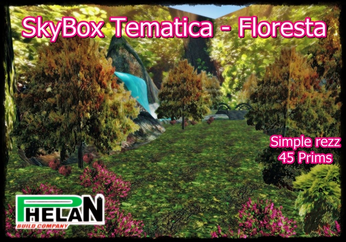 SkyBox tematica - Forest/Floresta 45 Prims