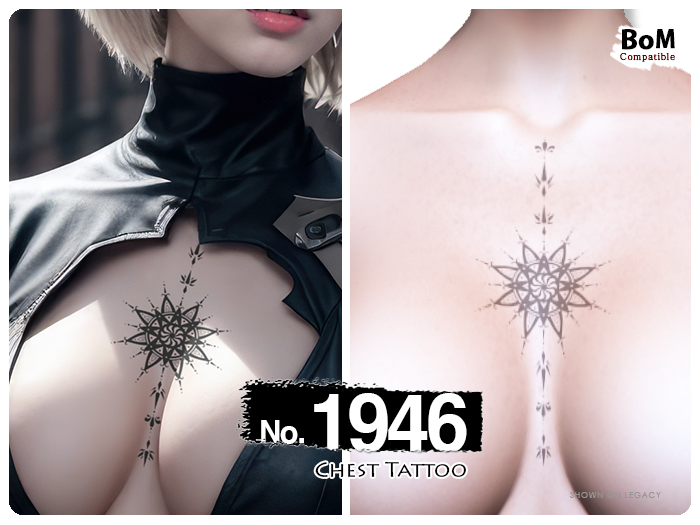 (Chest Tattoo) No.1946