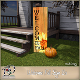 Dolome Designs Welcome Fall Sign 2a