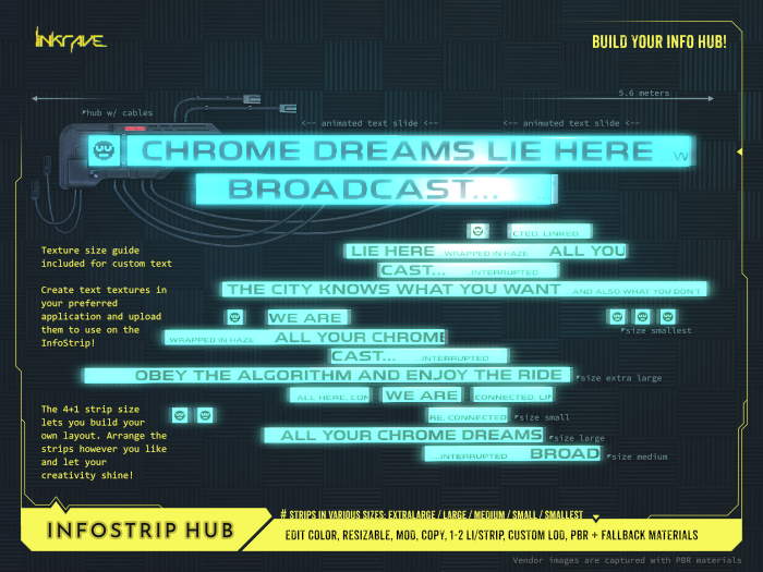 [LINKRAVE] InfoStrip Hub
