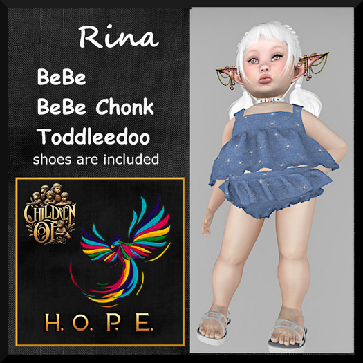 H.O.P.E. Rina medium blue jean