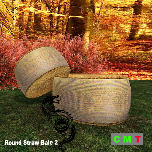 Round Straw Bale 2