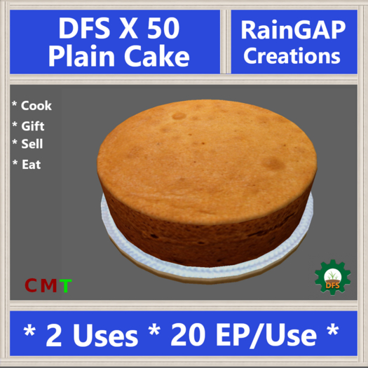 DFS PLAIN CAKE X 50 ACTUAL ITEM