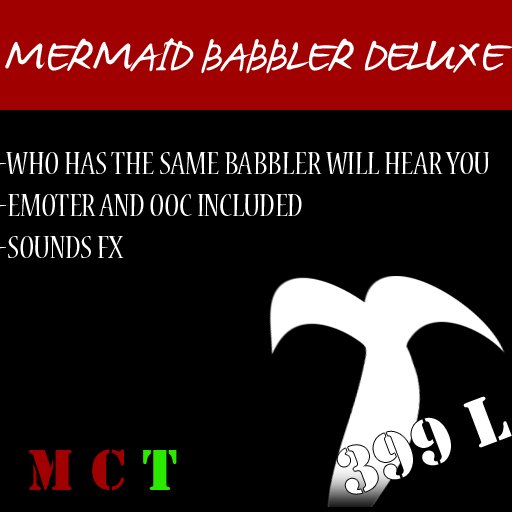Mermaid Babbler Deluxe