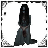 Zombie Girl Sitting Crying