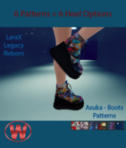 WTF - Asuka Boots - Patterns