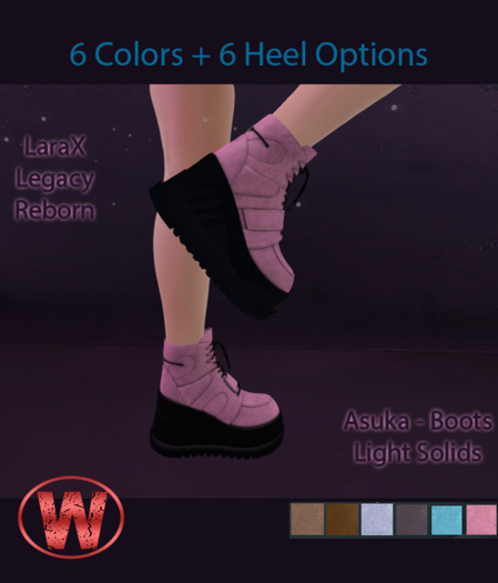 WTF - Asuka Boots - Light Solids