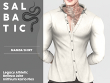 SALBATIC - MAMBA SHIRT WHITE