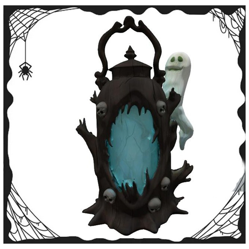 Lantern with Ghost 1
