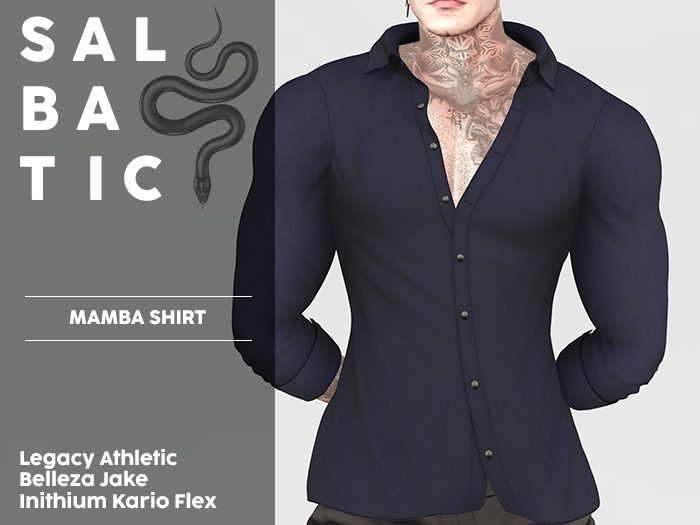 SALBATIC - MAMBA SHIRT BLUE