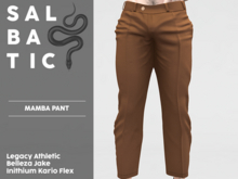 SALBATIC - MAMBA PANT BROWN