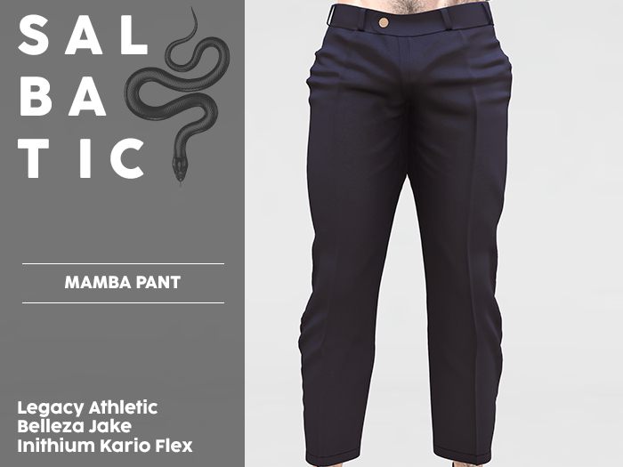 SALBATIC - MAMBA PANT BLUE