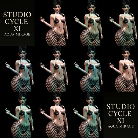 !LA!::StudioCycle XI -  Aqua Mirage