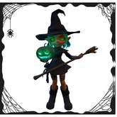 WitchKin Smiling Chibi