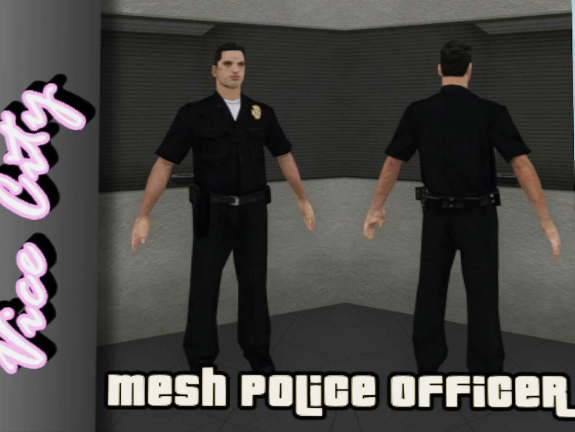Vice City Police Officer [Boxed]