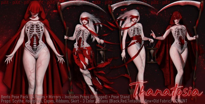 [piXit] Thanatosia - Pose Pack