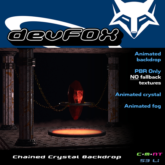 [devFOX] Chained Crystal Backdrop