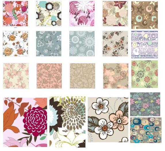 @MA@ TEXTURES Seamless  floral fabric