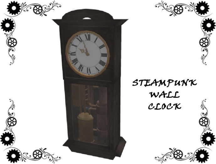 Steampunk Wall Clock