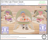 ! Whippersnappers ! - Baby floor seat - Dots 2 