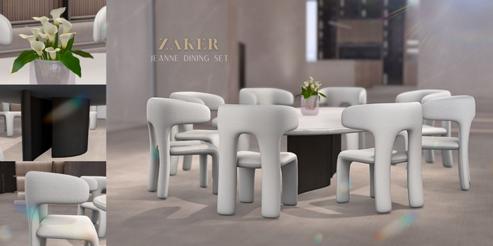 ZAKER : Jeanne Dining Set