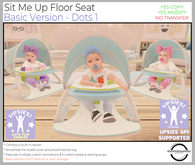 ! Whippersnappers ! - Baby floor seat - Dots 1