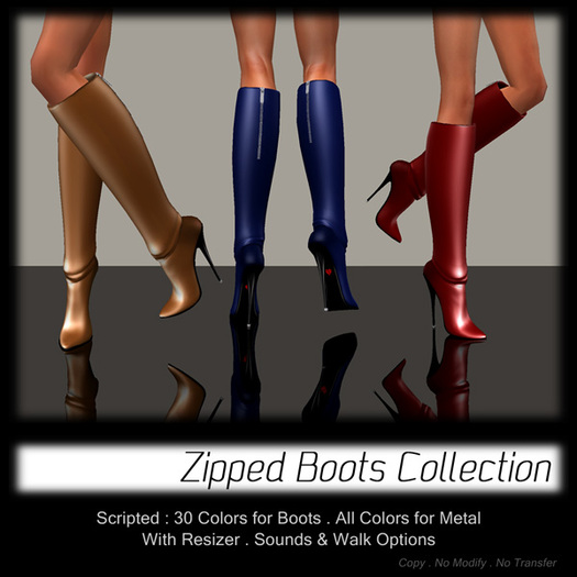 - MPP - Zipped Boots - DEMO
