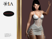 LA-Unpack  Dress Lya white