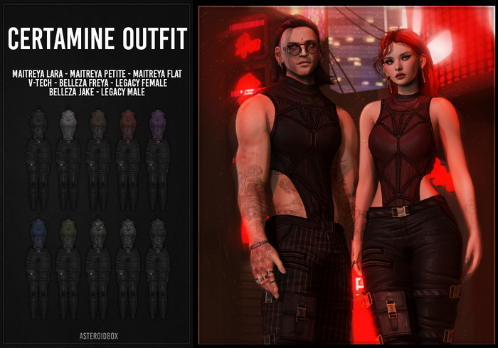 AsteroidBox. Certamine Outfit - Fatpack